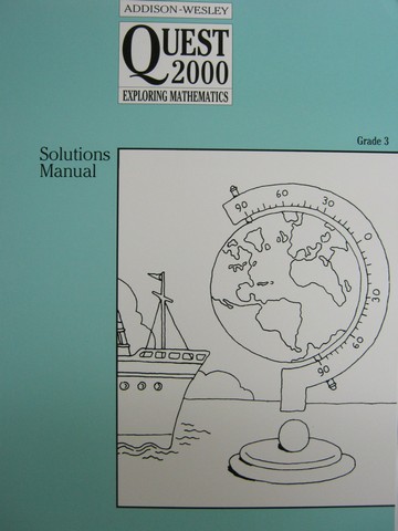(image for) Quest 2000 3 Solutions Manual (P)