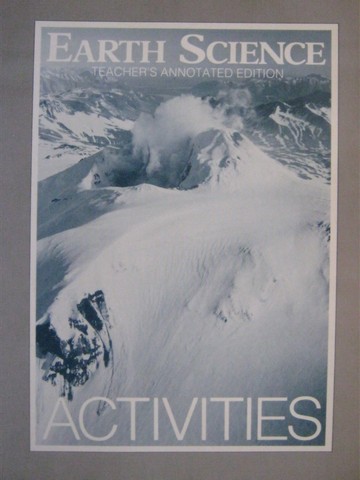 (image for) Earth Science Activities TAE (TE)(P) by Samuel N Namowitz