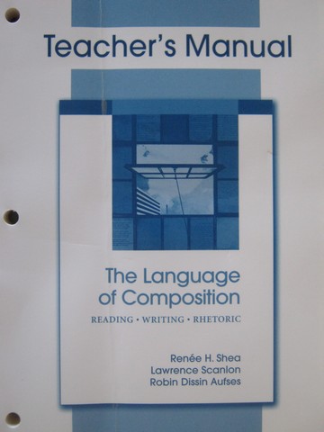(image for) Language of Composition TM (TE)(P) by Shea, Scanlon, & Aufses - Click Image to Close