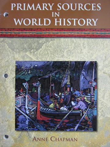 (image for) World History Primary Sources in World History (P) by Chapman