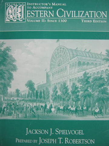 (image for) Western Civilization Volume 2 3rd Edition IM (TE)(P)