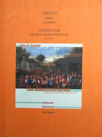 American Nation 9th Edition Study Guide Volume 1 (P) (image for) American Nation 9th Edition Study Guide Volume 1 (P)