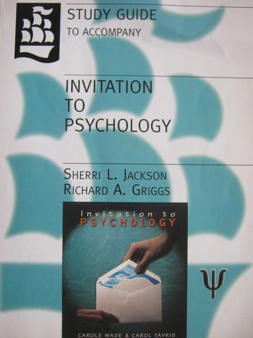 (image for) Invitation to Psychology Study Guide (P) by Jackson & Griggs