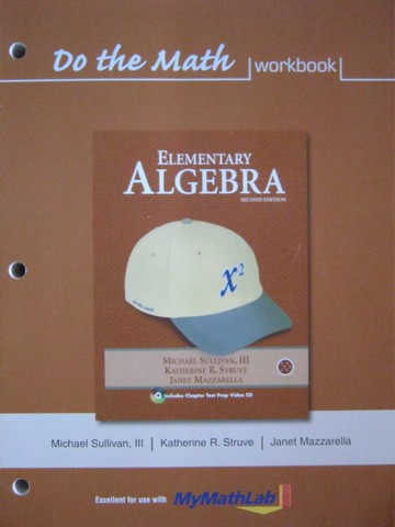 (image for) Elementary Algebra 2nd Edition Do the Math Workbook (P)