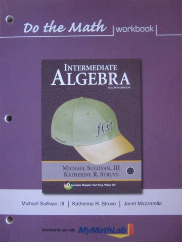 (image for) Intermediate Algebra 2nd Edition Do the Math Workbook (P)