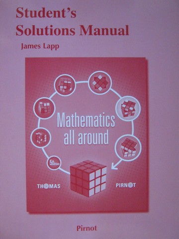 (image for) Mathematics All Around 5th Edition Student's Solutions Manual(P)