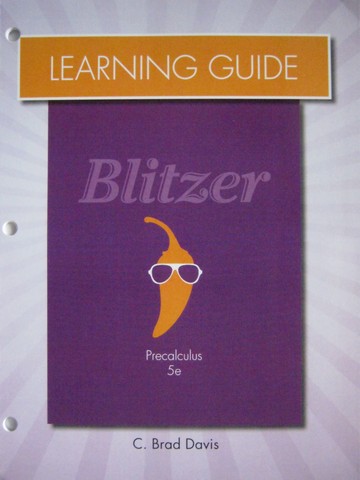 (image for) Precalculus 5th Edition Learning Guide (P) by C Brad Davis