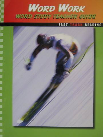 (image for) Fast Track Reading Word Work Word Study TG (TE)(P) by Cohen
