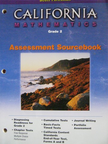 (image for) California Mathematics 2 Assessment Sourcebook (CA)(P)