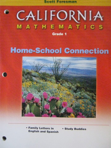 (image for) California Mathematics 1 Home-School Connection (CA)(P)