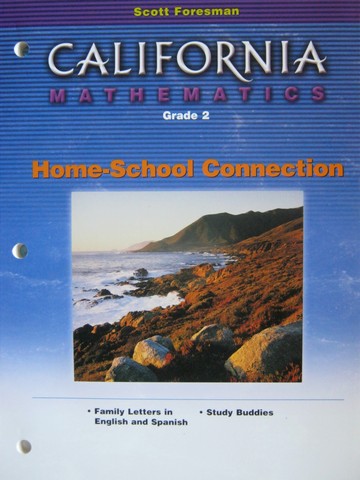 (image for) California Mathematics 2 Home-School Connection (CA)(P)