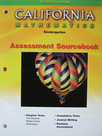 (image for) California Mathematics K TRP (CA)(TE)(Pk)