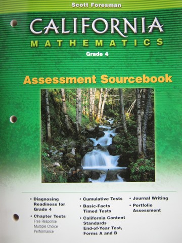 (image for) California Mathematics 4 TRP (CA)(TE)(Pk)