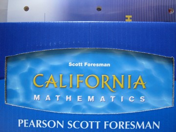 (image for) California Mathematics 6 TRP (CA)(TE)(Pk)
