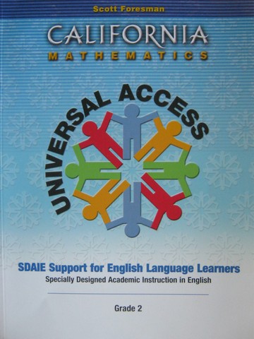 (image for) California Mathematics 2 Support for English Language (CA)(P)