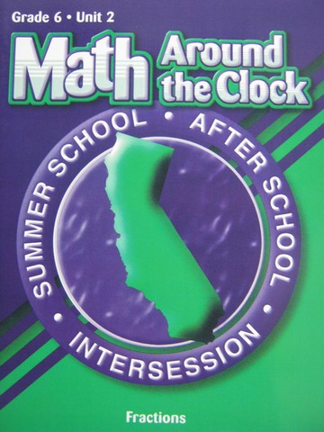 (image for) Math Around the Clock 6-2 Fractions (CA)(P)