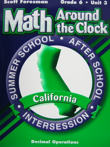 (image for) Math Around the Clock 6-3 Decimal Operations (CA)(P)