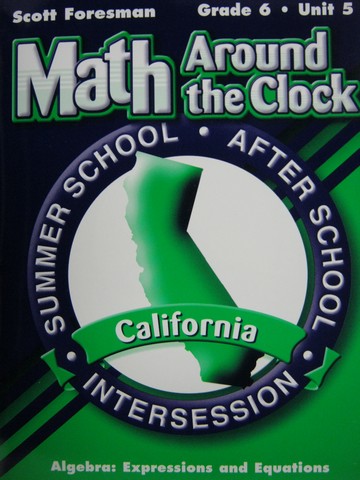 (image for) Math Around the Clock 6-5 Algebra Expressions & (CA)(P)