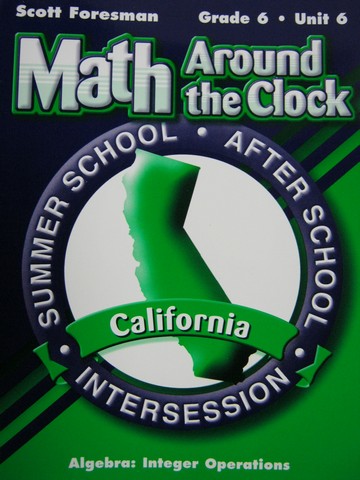(image for) Math Around the Clock 6-6 Algebra Integer Operations (CA)(P)