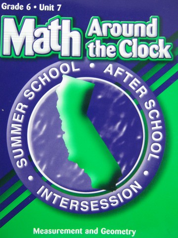 (image for) Math Around the Clock 6-7 Measurement & Geometry (CA)(P)