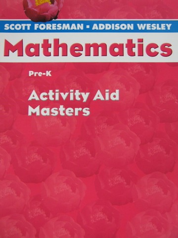 (image for) Mathematics Pre-K Activity Aid Masters (P)