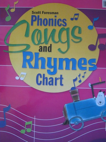 (image for) Reading Street K Phonics Songs & Rhymes Chart (Spiral)(Big)