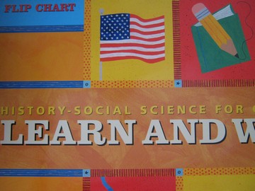 (image for) History-Social Science for California K Flip Chart (Spiral)(Big)