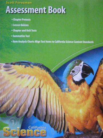 (image for) California Science 1 Assessment Book (CA)(P)