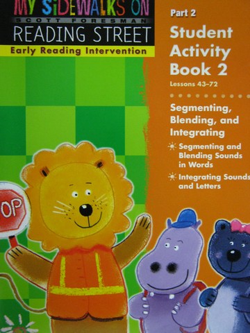 (image for) Reading Street K Early Reading Student Activity Book 2 (P) - Click Image to Close