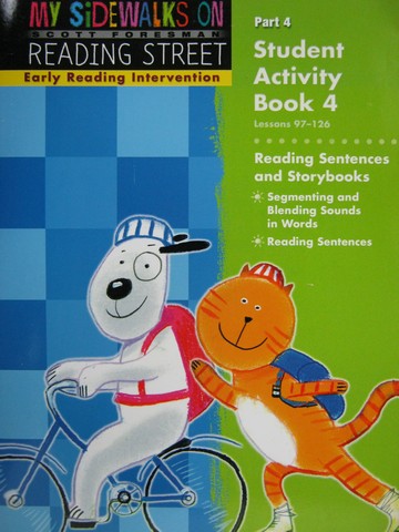 (image for) Reading Street K Early Reading Student Activity Book 4 (P)