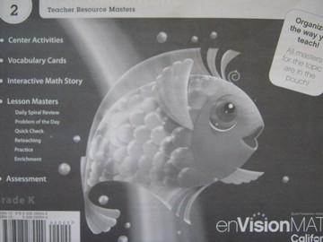(image for) enVision Math California K Topic 2 TRM (CA)(TE)(P)