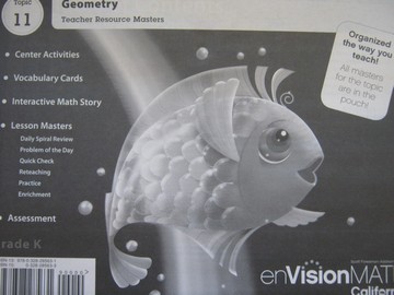 (image for) enVision Math California K Topic 11 TRM (CA)(TE)(P)