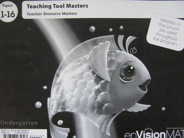 (image for) enVision Math California K Topics 1-16 TRM (CA)(TE)(P)