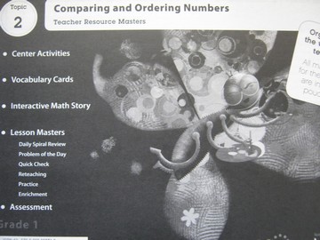 (image for) enVision Math California 1 Topic 2 TRM (CA)(TE)(P)