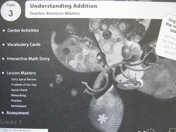 (image for) enVision Math California 1 Topic 3 TRM (CA)(TE)(P)