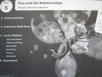 (image for) enVision Math California 1 Topic 5 TRM (CA)(TE)(P)