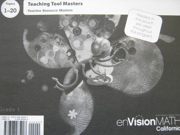 (image for) enVision Math California 1 Topics 1-20 TRM (CA)(TE)(P)