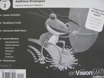 (image for) enVision Math California 2 Topic 2 TRM (CA)(TE)(P)