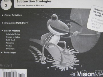 (image for) enVision Math California 2 Topic 3 TRM (CA)(TE)(P)