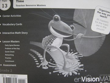 (image for) enVision Math California 2 Topic 13 TRM (CA)(TE)(P)