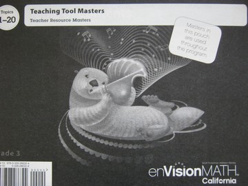 (image for) enVision Math California 3 Topics 1-20 TRM (CA)(TE)(P)