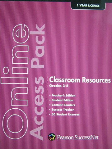 (image for) California Science 3-5 Teacher Online Access Pack (CA)(TE)(P)