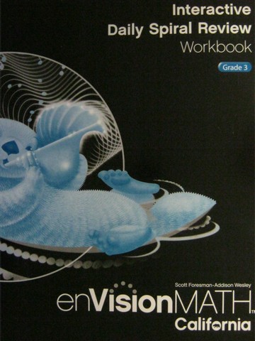 (image for) enVision Math California 3 Interactive Daily Spiral Review (P)