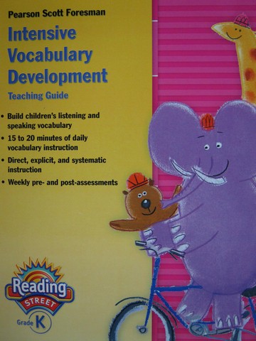 (image for) Reading Street K Intensive Vocabulary Development TG (TE)(P - Click Image to Close