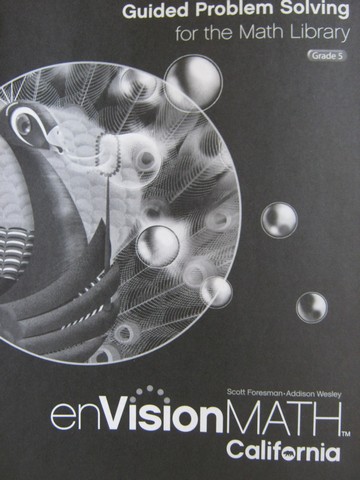 (image for) enVision Math California 5 Guided Problem Solving (CA)(P)