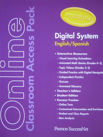(image for) enVision Math California 2 Online Classroom Access Pack (P)