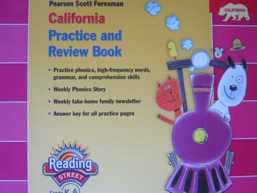 (image for) Reading Street K.6 Practice & Review Book (CA)(P)