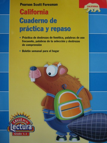 (image for) Calle de la Lectura 1.1 Cuaderno de practica y repaso (CA)(P)
