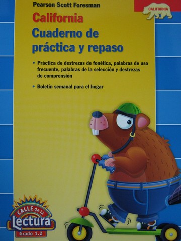 (image for) Calle de la Lectura 1.2 Cuaderno de practica y repaso (CA)(P) - Click Image to Close
