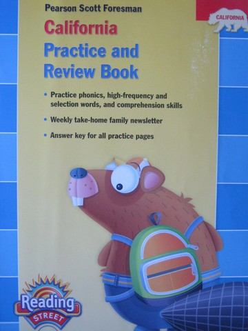 (image for) Reading Street 1.1 California Practice & Review Book (CA)(P)